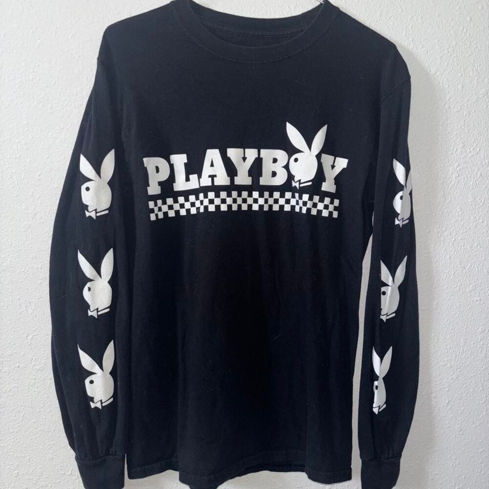 Playboy Women's Black T-shirt